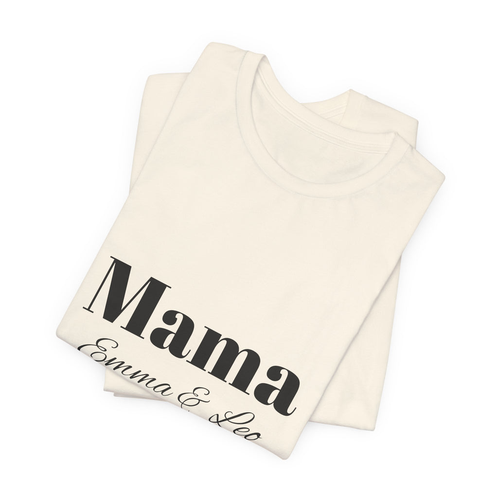 Personalised Mama Name Tee