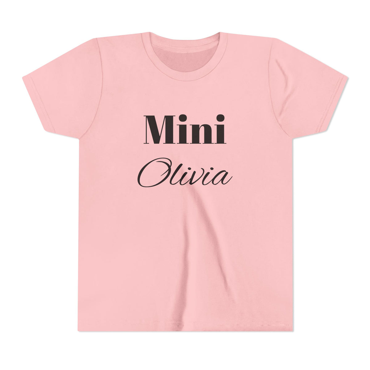 Personalised Girl Mini Name Tee