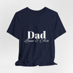 Personalised Dad Name Tee – gift for new dad
