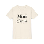 Personalised Girl Mini Name Tee – mama and me matching