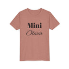 Personalised Girl Mini Name Tee – mama and me matching