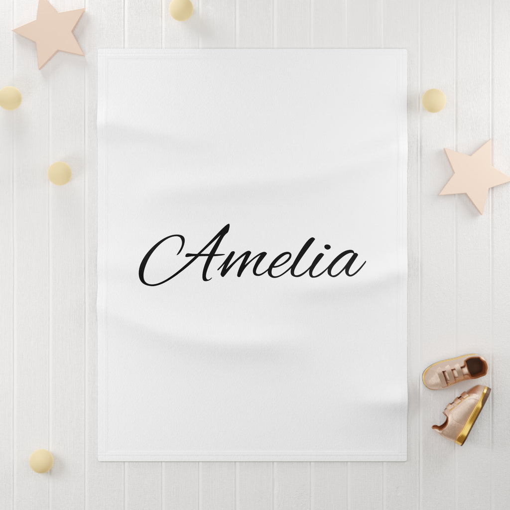Personalised Baby Name Blanket
