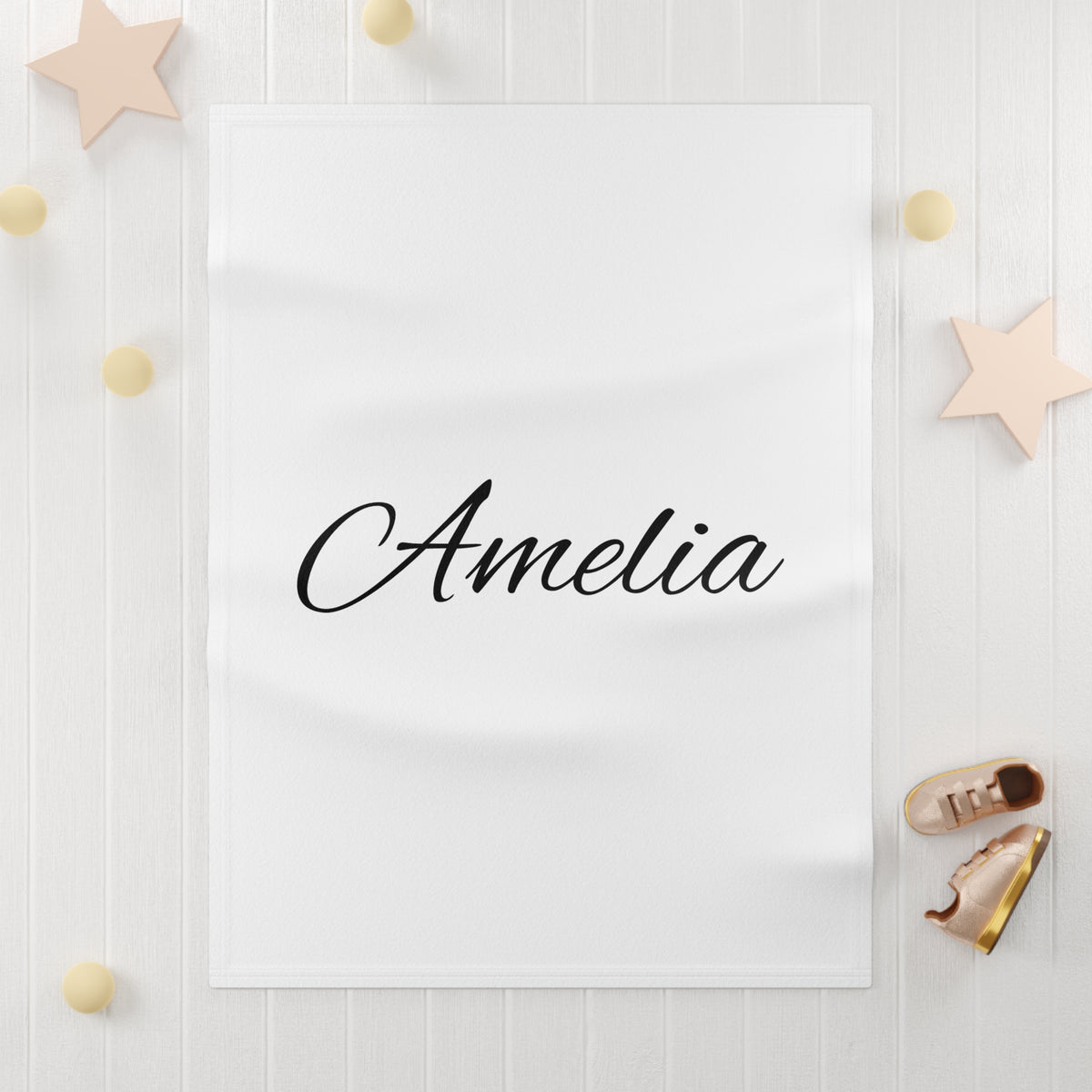 Personalised Baby Name Blanket