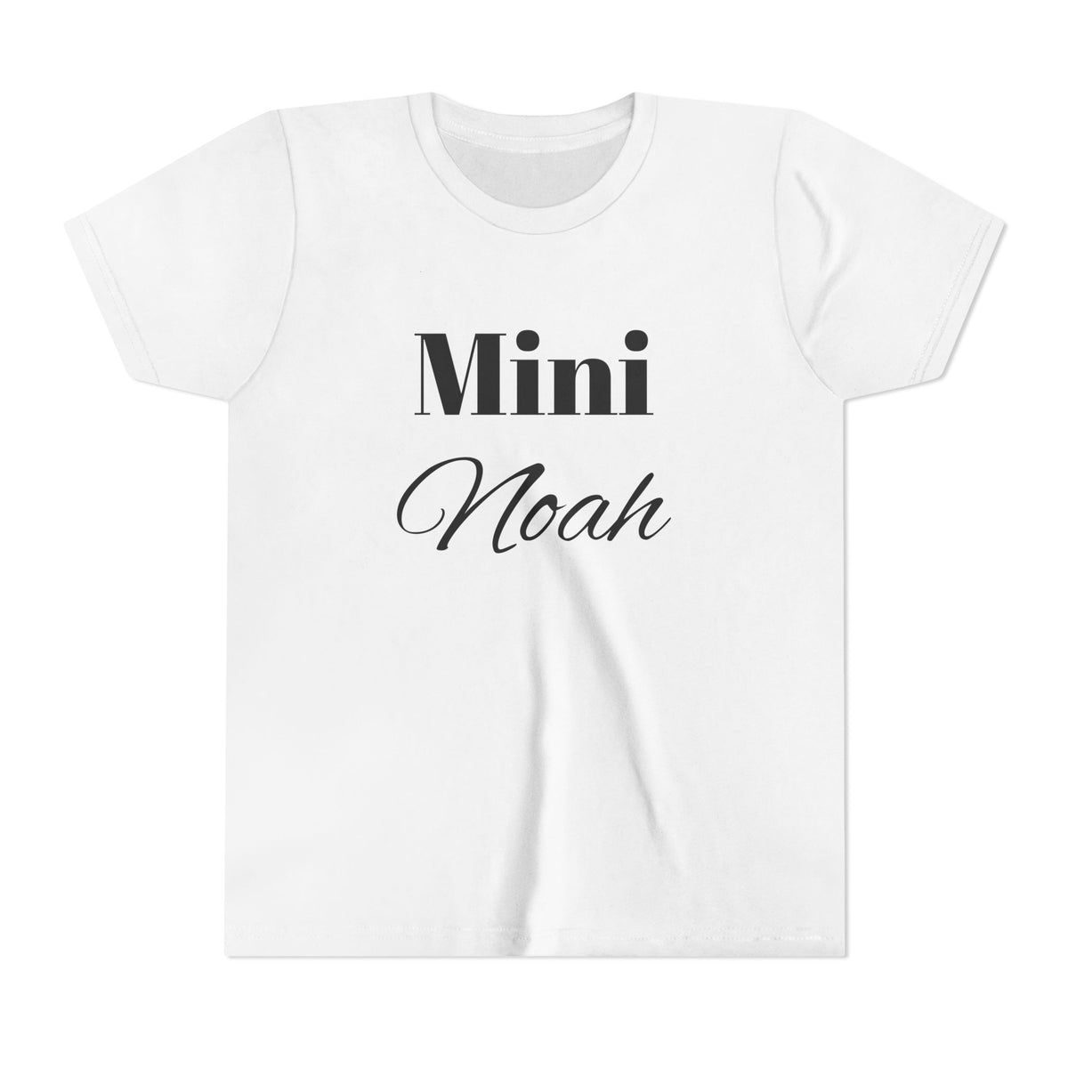 Personalised Boy Mini Name Tee