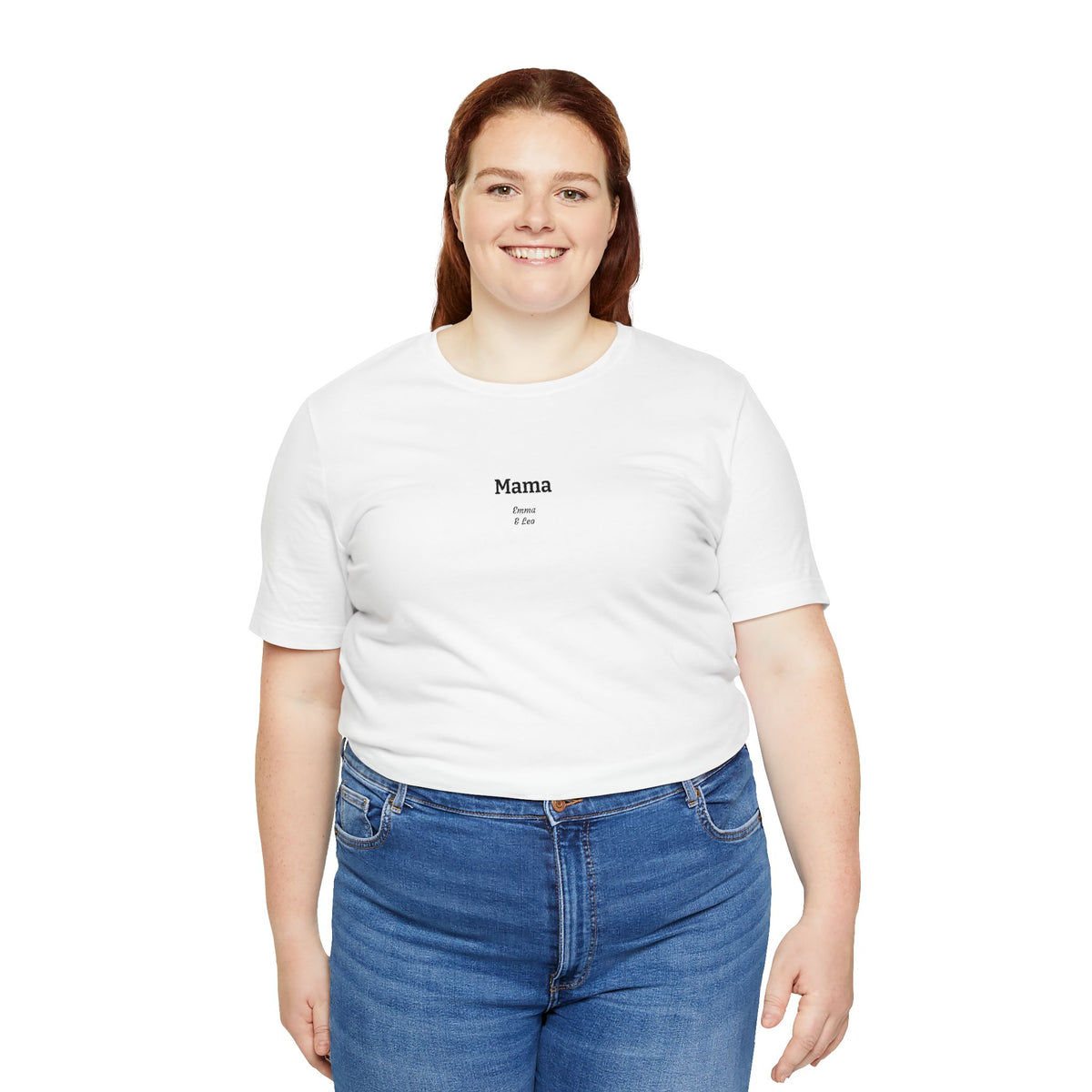 Personalised Embroidered Mama Tee