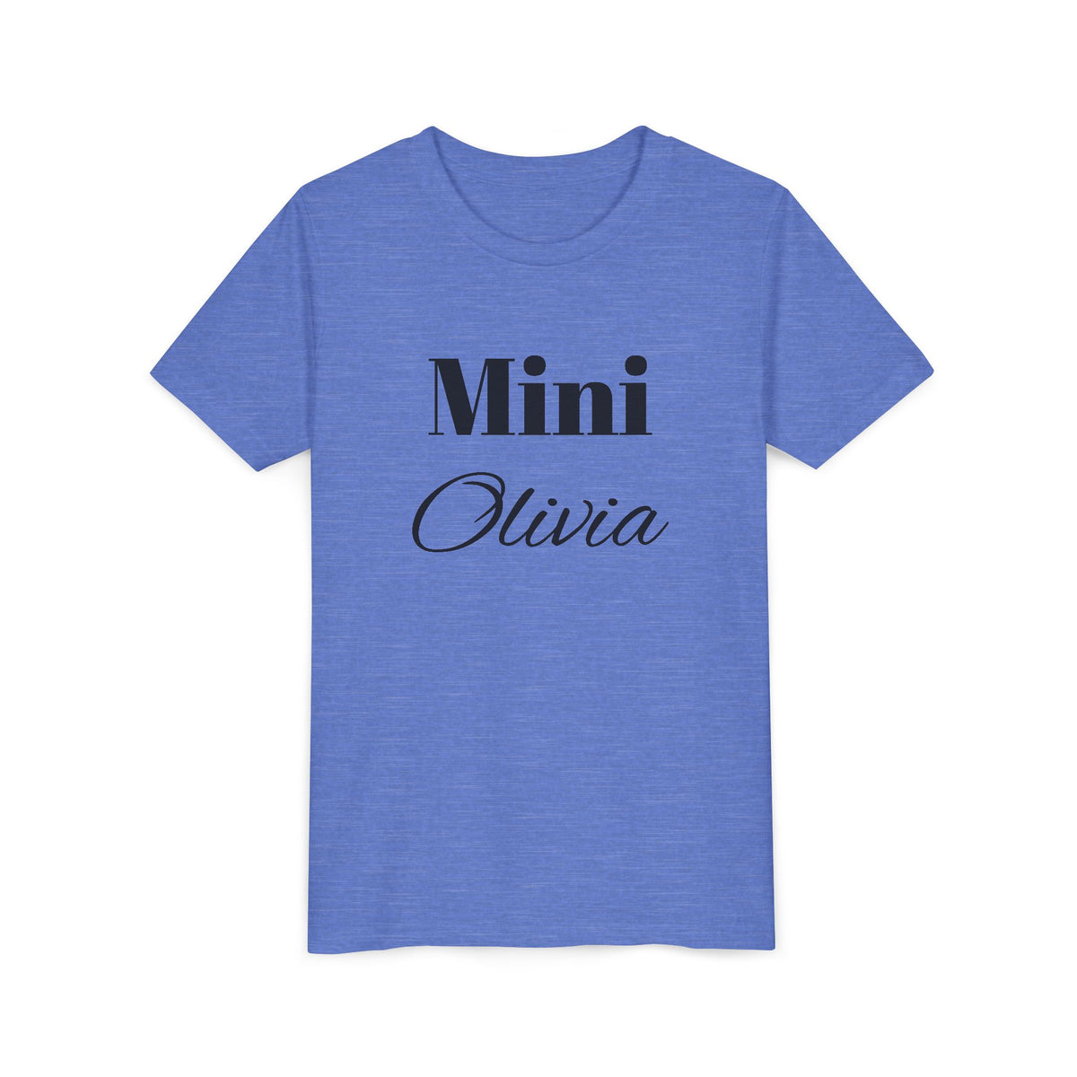 Personalised Girl Mini Name Tee – mama and me matching