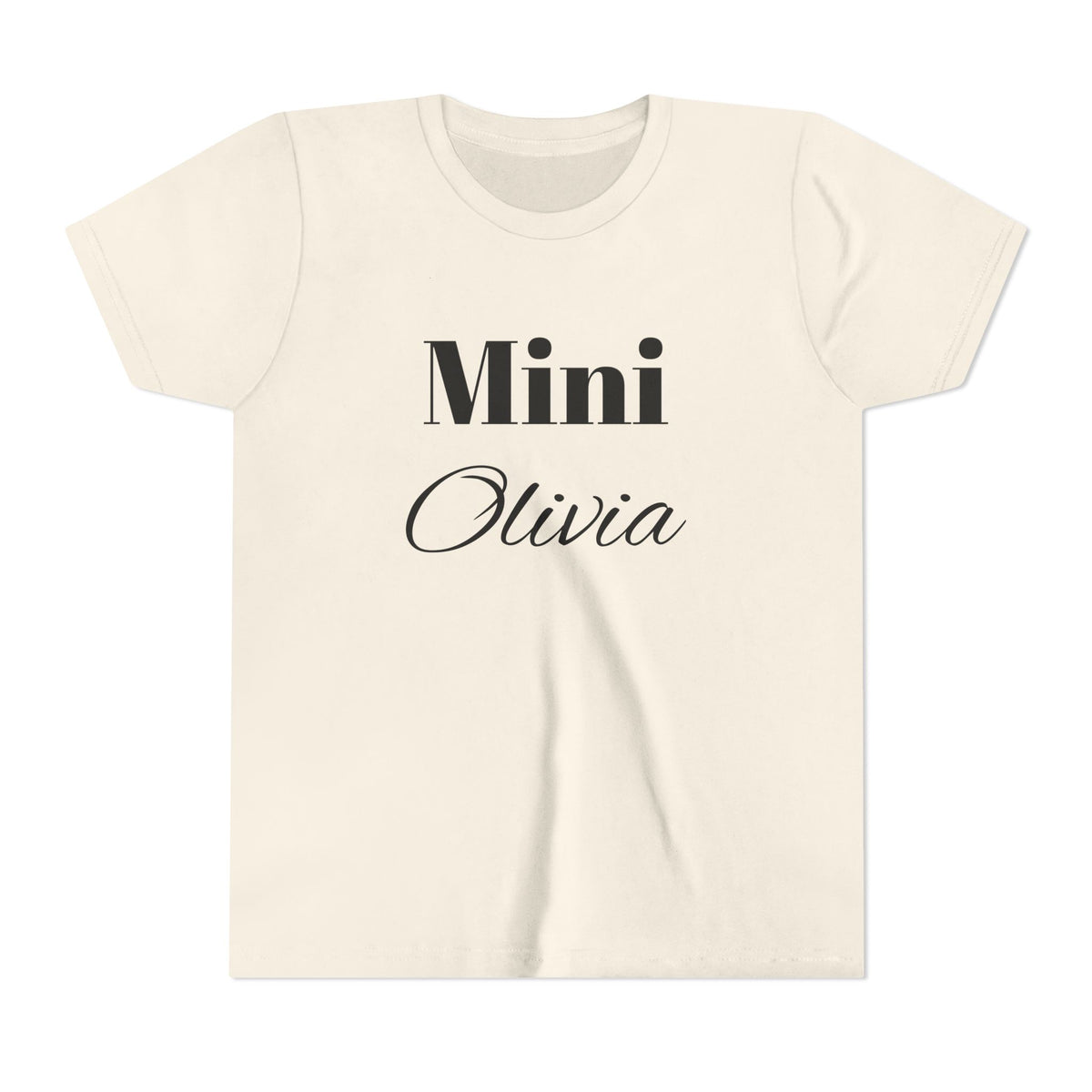 Personalised Girl Mini Name Tee