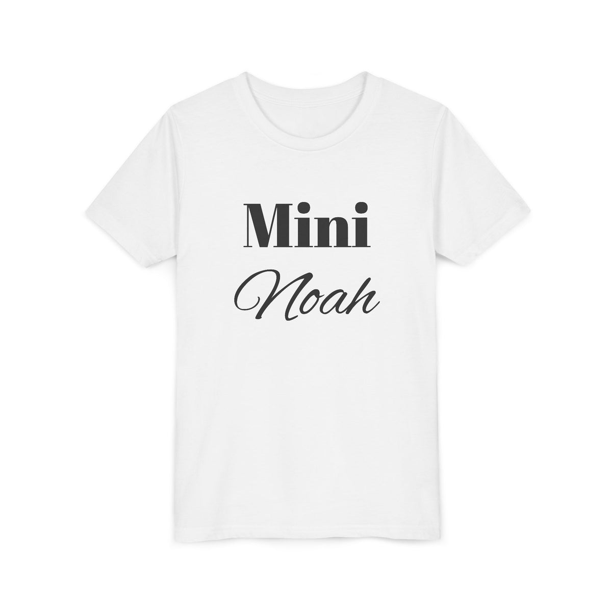 Personalised Boy Mini Name Tee