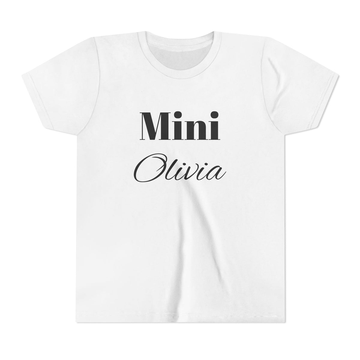 Personalised Girl Mini Name Tee