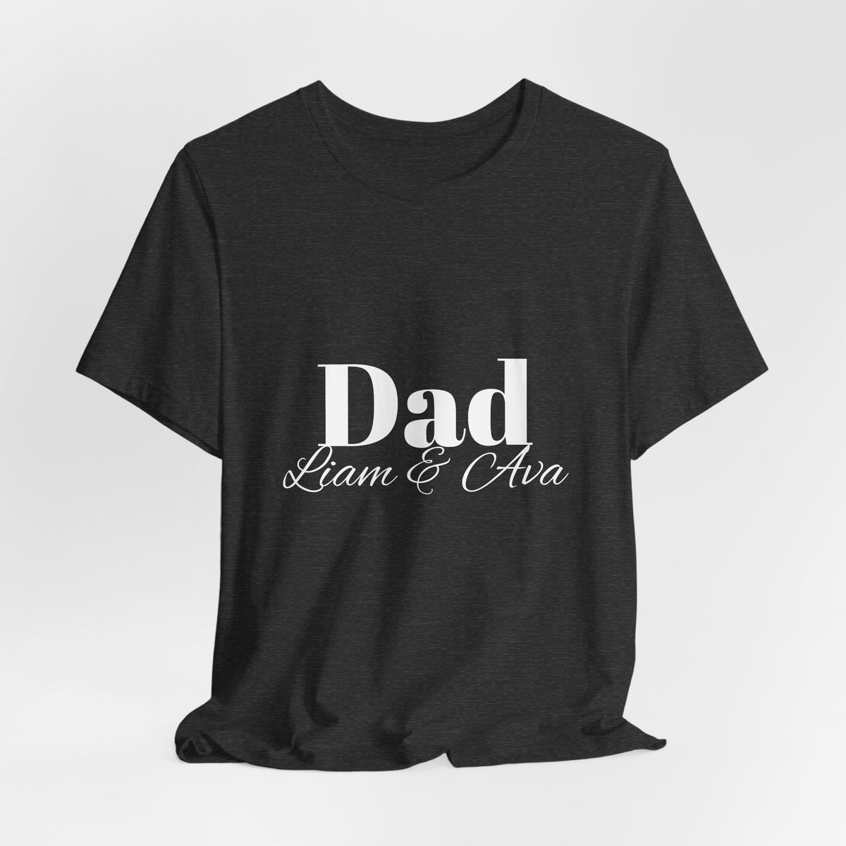 Personalised Dad Name Tee – custom name tee