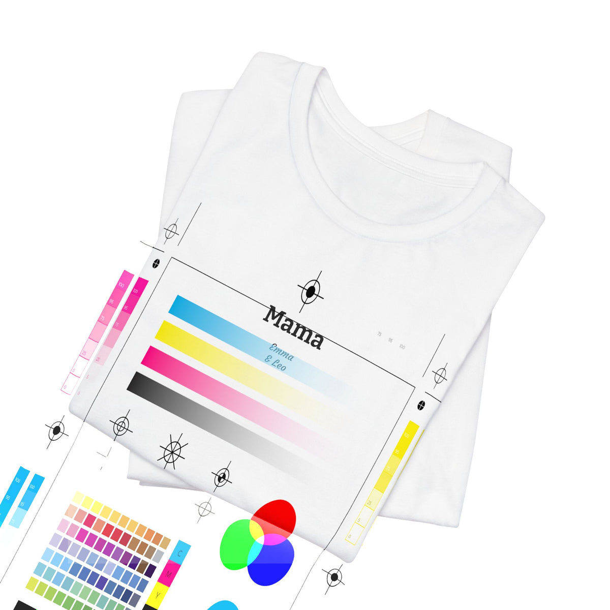 Personalised Embroidered Mama Tee