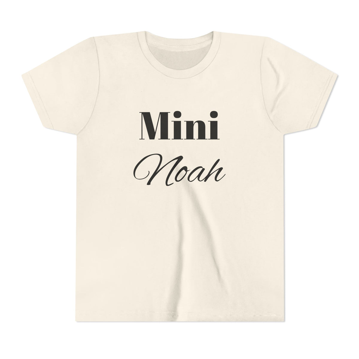 Personalised Boy Mini Name Tee
