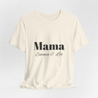 Personalised Mama Name Tee