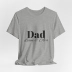 Personalised Dad Name Tee – custom name tee