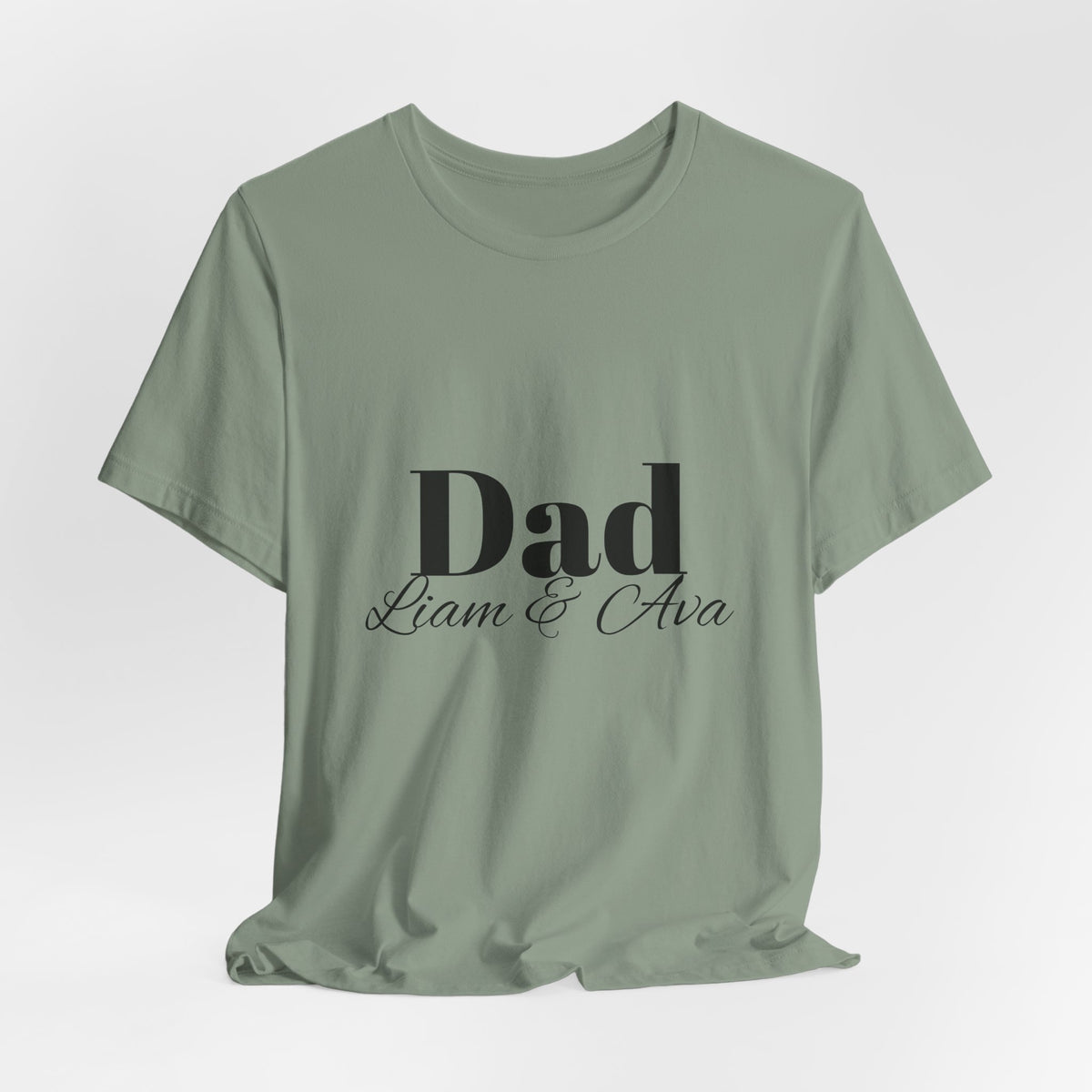 Personalised Dad Name Tee – custom name tee