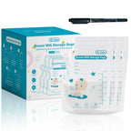 Breast Milk Storage Bags 8oz/250ml (Double Zip), 30-Pack – breastmilk bags