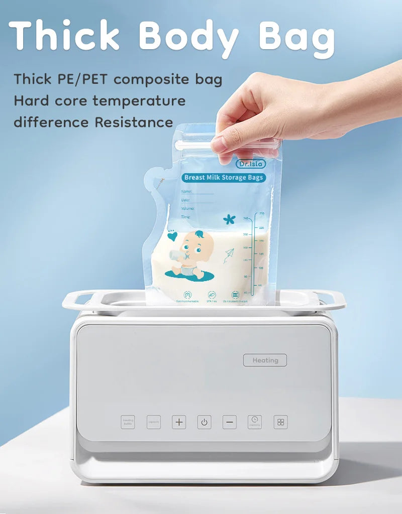 Breast Milk Storage Bags 8oz/250ml (Double Zip), 30-Pack – pumping essentials
