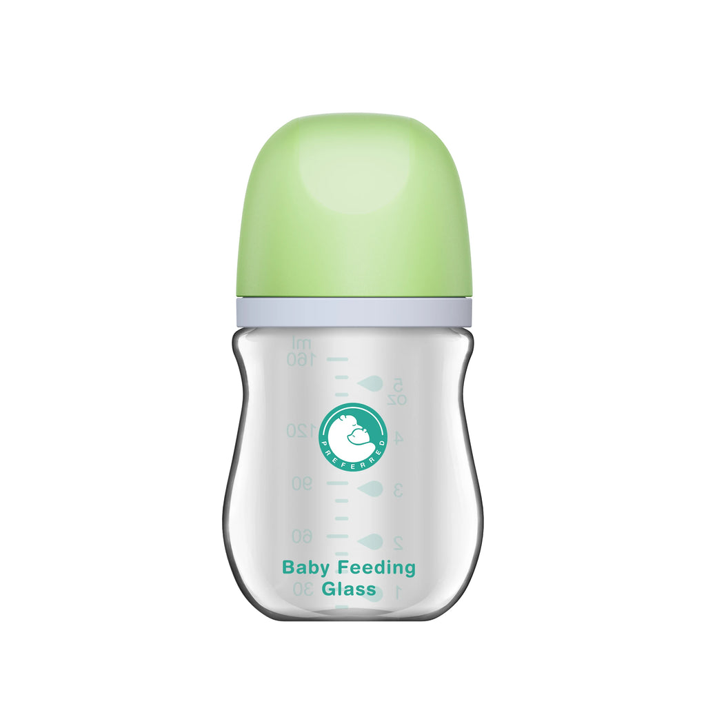 Newborn Glass Baby Bottle 90ml/160ml