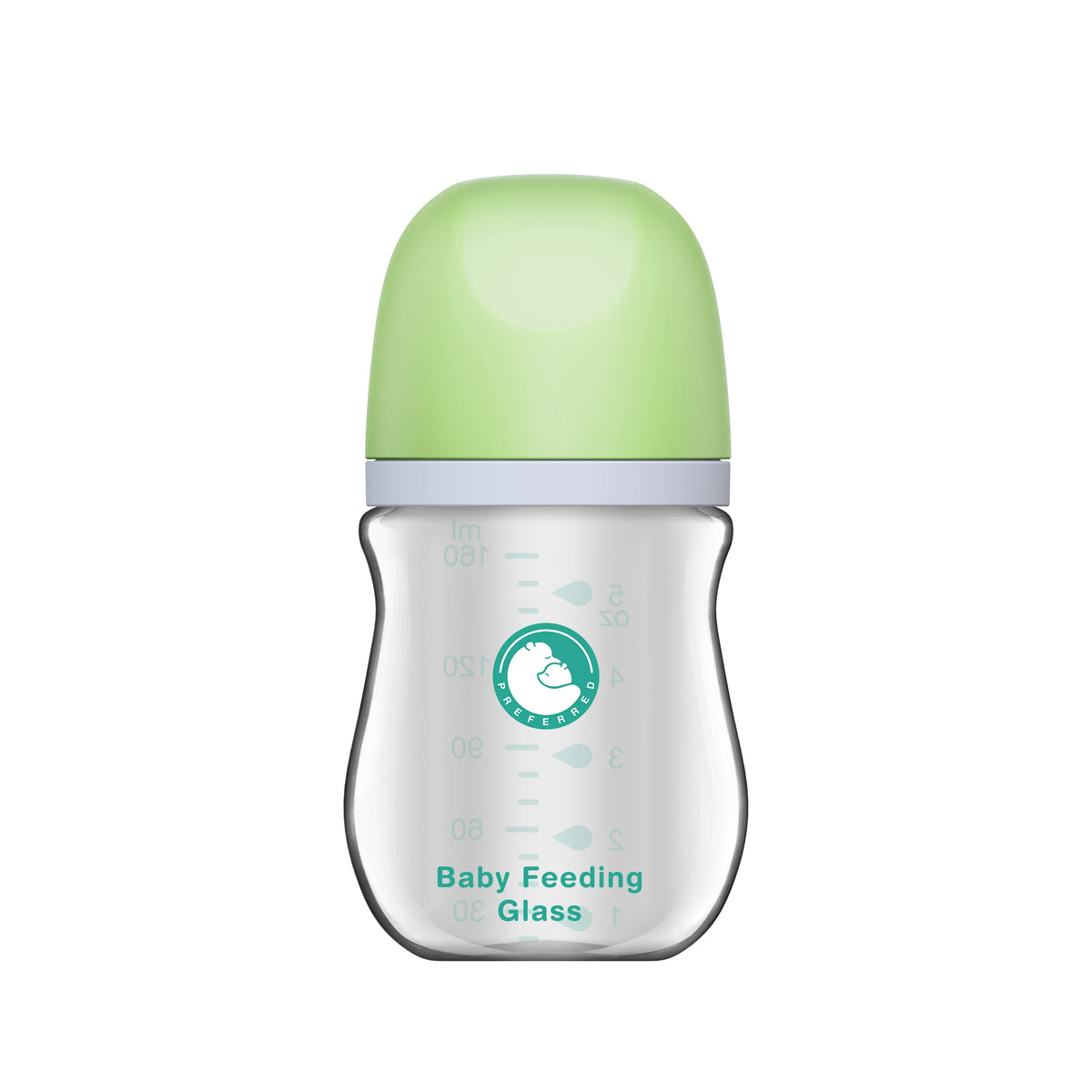 Newborn Glass Baby Bottle 90ml/160ml