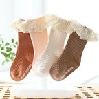 Lace Bow Princess Baby Socks