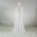 Boho Lace Maternity Photoshoot Gown