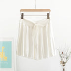 Ribbed Low-Rise Maternity Lounge Shorts