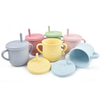 Silicone Straw Cup with Snack Lid – snack cup