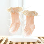 Lace Bow Princess Baby Socks
