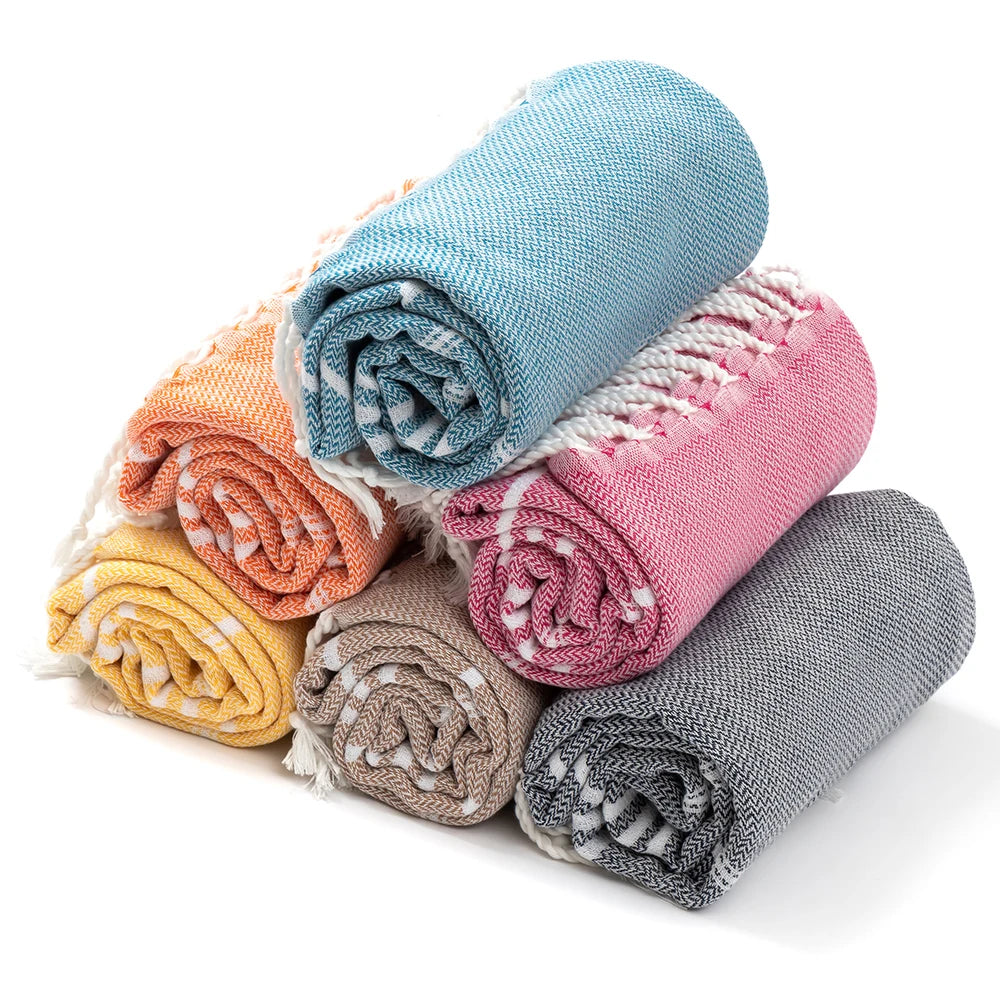 Oversized Turkish Cotton Bath Sheet 35x71in
