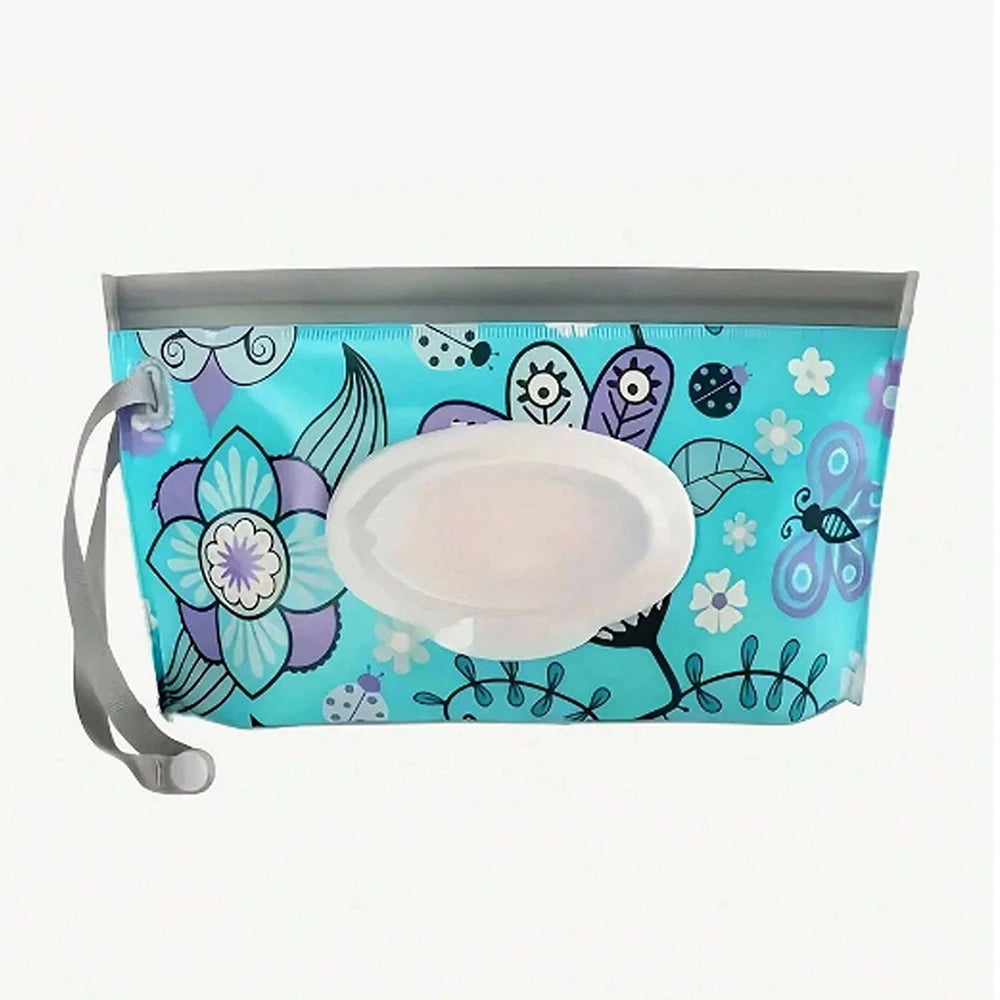 Refillable Wet Wipes Travel Case