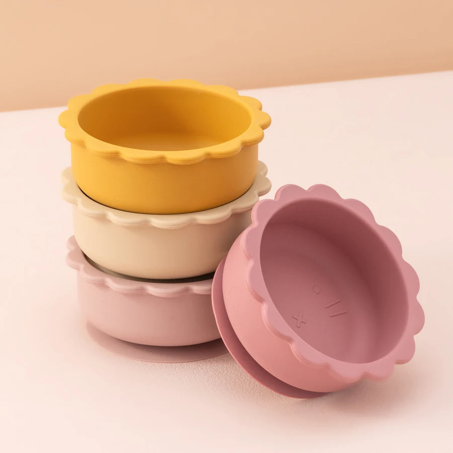 Silicone Lion Suction Bowl