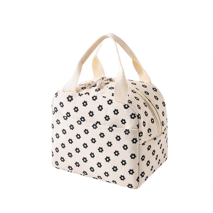 Floral Insulated Lunch Bag