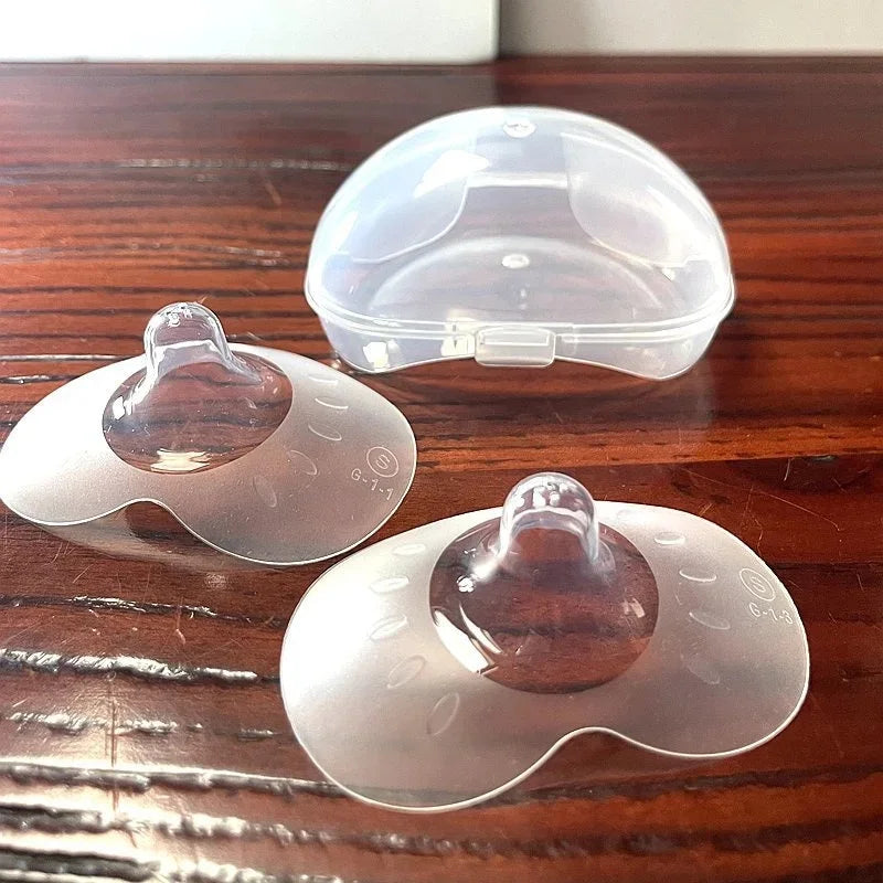 Silicone Nipple Shields with Case