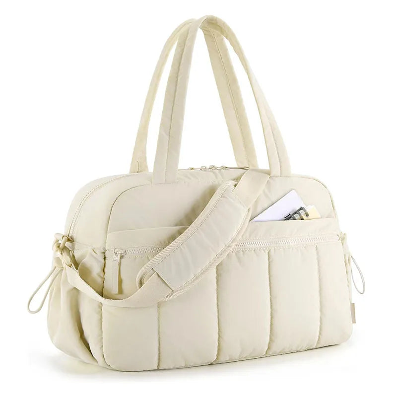 Puffer Weekender Diaper Duffel Bag
