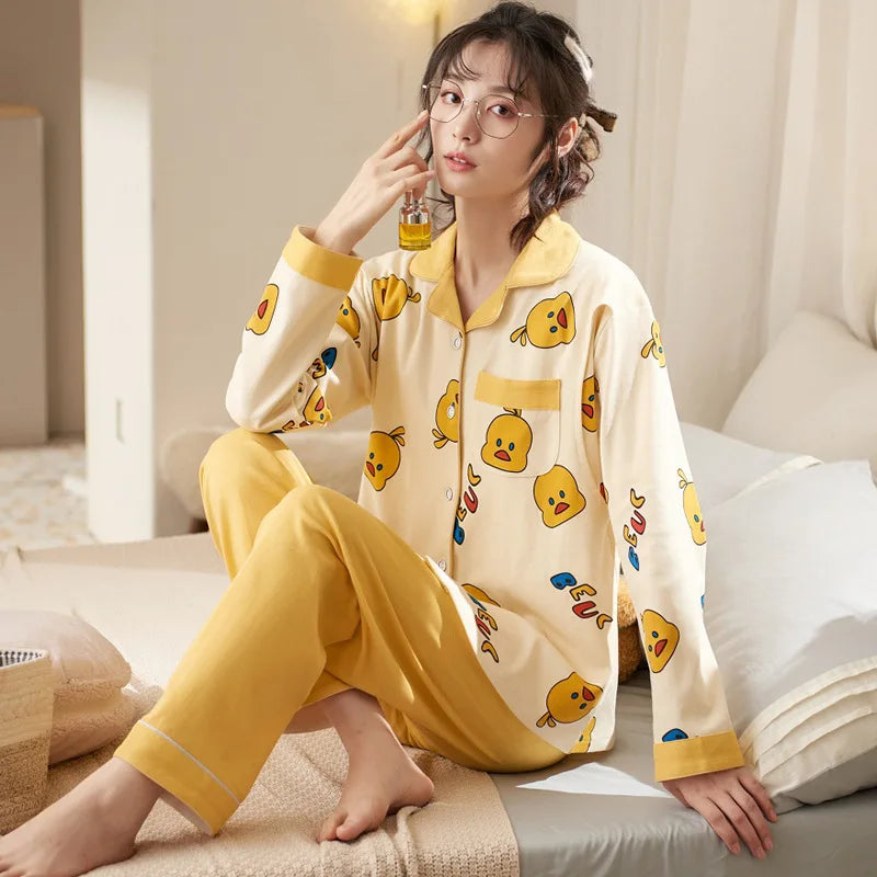 Maternity & Nursing Pajama Set