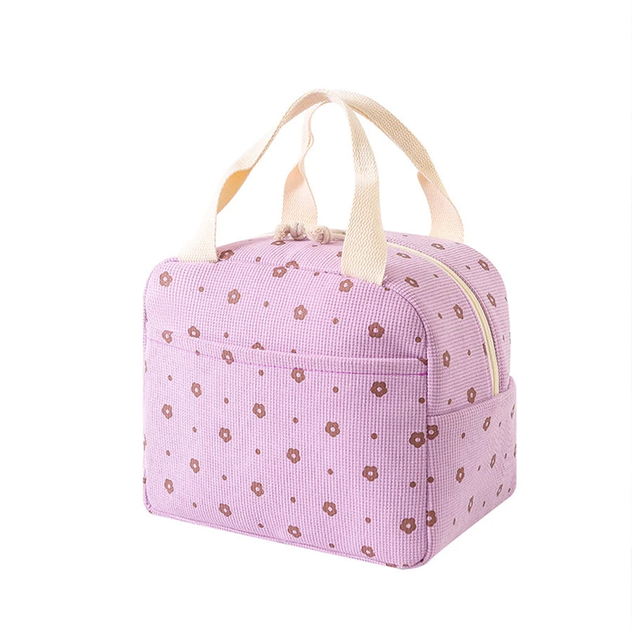 Floral Insulated Lunch Bag