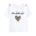 Mama & Mini Leopard Heart Tees