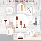 Standing Silicone Bottle Brush Set (3-Piece) – baby bottle cleaner