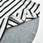 Striped Short-Sleeve Nursing Tee