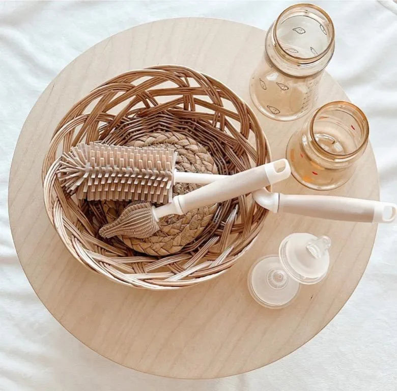 Long-Handle Bottle & Nipple Brush Set
