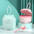 Rotating 4-Compartment Formula Dispenser