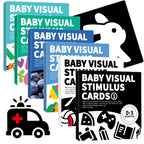 High-Contrast Black & White Baby Cards