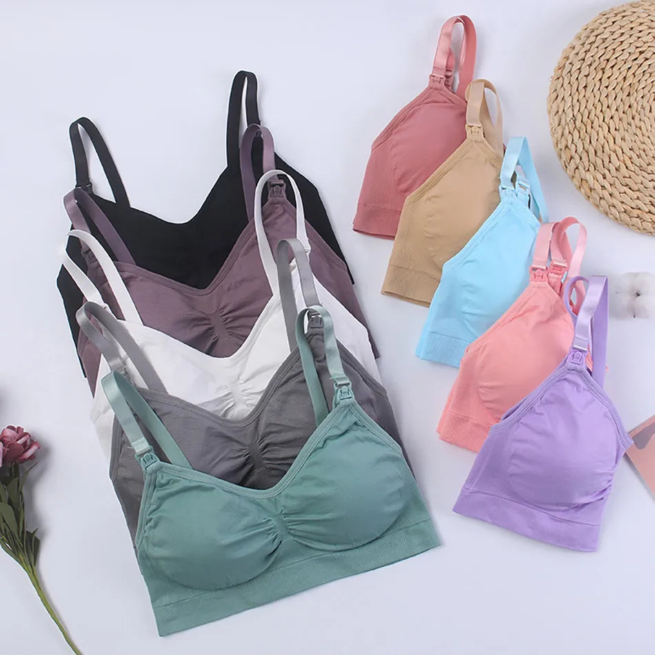 Seamless Wireless Sleep & Nursing Bralette