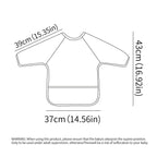 Long-Sleeve Waterproof Feeding Smock – waterproof bib