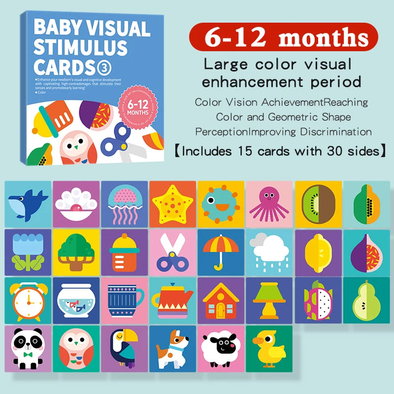 High-Contrast Black & White Baby Cards