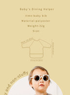Long-Sleeve Waterproof Feeding Smock – long sleeve bib