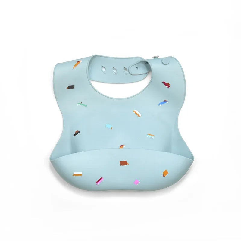 Soft Silicone Pocket Bib
