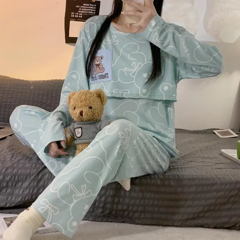 2-Piece Nursing Pajama Set