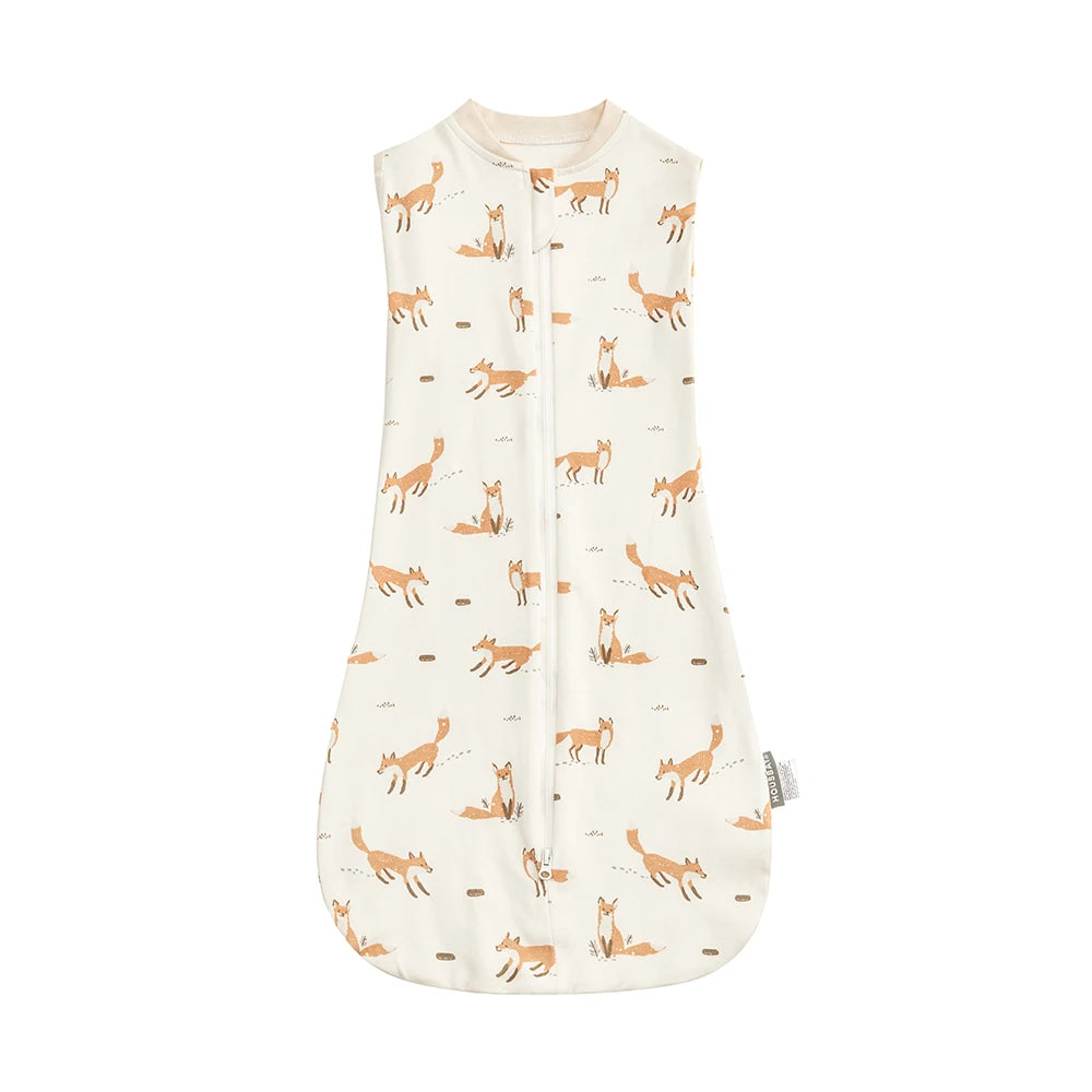 Sleeveless 2-Way Zip Cotton Sleep Sack