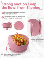 Silicone Suction Bowl & Spoon Set (2-Piece) – Silicone Baby Bowl